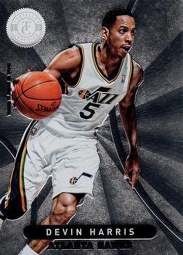 #92 Devin Harris - Atlanta Hawks - 2012-13 Panini Totally Certified Basketball