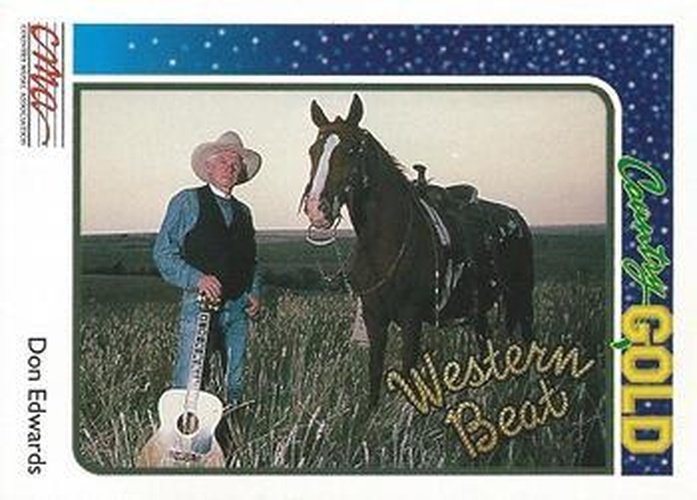 #92 Don Edwards - 1992 Sterling Country Gold