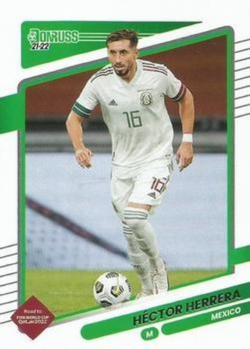 #92 Hector Herrera - Mexico - 2021-22 Donruss Road to FIFA World Cup Qatar 2022 Soccer