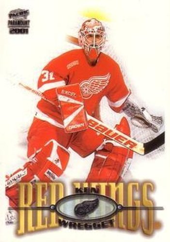 #92 Ken Wregget - Detroit Red Wings - 2000-01 Pacific Paramount Hockey