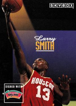 #92 Larry Smith - San Antonio Spurs - 1992-93 SkyBox Basketball