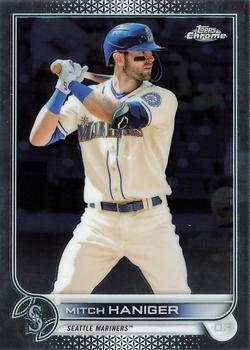 #92 Mitch Haniger - Seattle Mariners - 2022 Topps Chrome Baseball