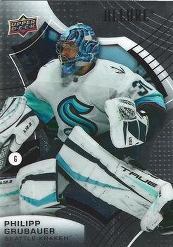 #92 Philipp Grubauer - Seattle Kraken - 2021-22 Upper Deck Allure Hockey