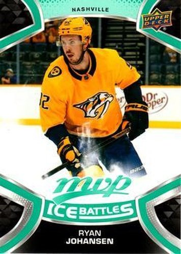 #92 Ryan Johansen - Nashville Predators - 2021-22 Upper Deck MVP - Ice Battles Hockey