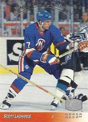 #92 Scott Lachance - New York Islanders - 1993-94 Upper Deck - SP Hockey