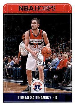#92 Tomas Satoransky - Washington Wizards - 2017-18 Hoops Basketball