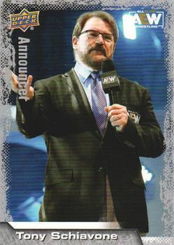 #92 Tony Schiavone - 2022 Upper Deck AEW Wrestling