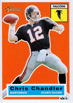 #92 Chris Chandler - Atlanta Falcons - 2001 Topps Heritage Football