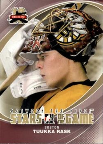 #92 Tuukka Rask - Boston Bruins - 2011-12 In The Game Between The Pipes Hockey