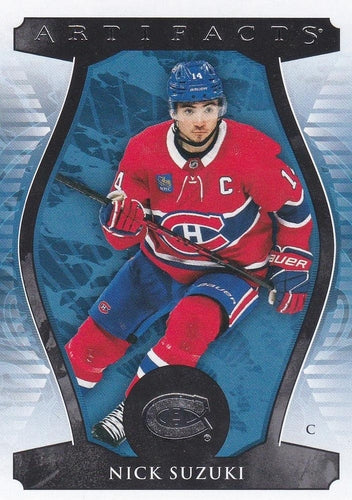 #92 Nick Suzuki - Montreal Canadiens - 2023-24 Upper Deck Artifacts Hockey