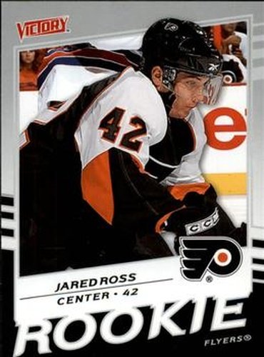 #342 Jared Ross - Philadelphia Flyers - 2008-09 Upper Deck Victory Hockey