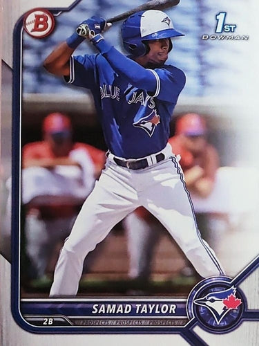 #BP-92 Samad Taylor - Toronto Blue Jays - 2022 Bowman - Prospects Baseball