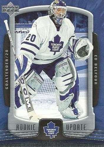 #92 Ed Belfour - Toronto Maple Leafs - 2005-06 Upper Deck Rookie Update Hockey