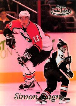 #92 Simon Gagne - Philadelphia Flyers - 1999-00 Topps Gold Label Hockey