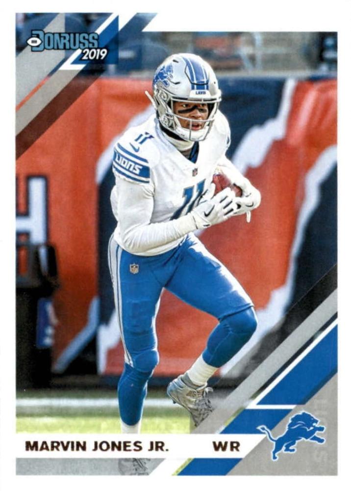 #92 Marvin Jones Jr. - Detroit Lions - 2019 Donruss Football
