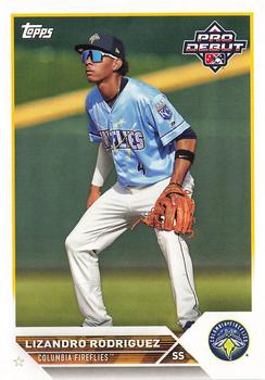 #PD-92 Lizandro Rodriguez - Columbia Fireflies - 2023 Topps Pro Debut Baseball