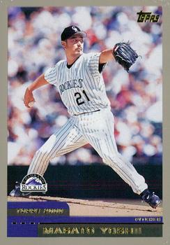 #T92 Masato Yoshii - Colorado Rockies - 2000 Topps Traded & Rookies Baseball