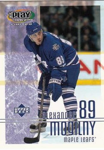 #92 Alexander Mogilny - Toronto Maple Leafs - 2001-02 Upper Deck Playmakers Hockey