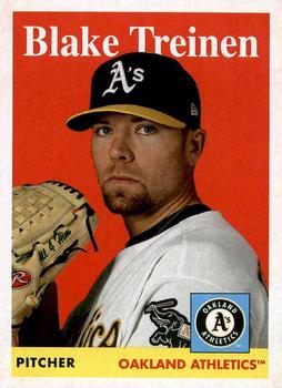 #92 Blake Treinen - Oakland Athletics - 2019 Topps Archives Baseball