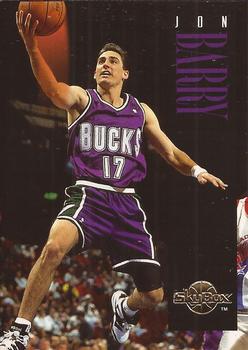 #92 Jon Barry - Milwaukee Bucks - 1994-95 SkyBox Premium Basketball