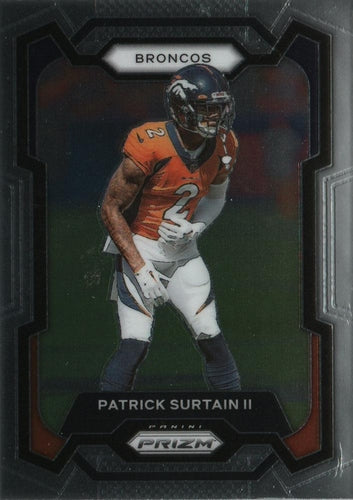 #92 Patrick Surtain II - Denver Broncos - 2023 Panini Prizm Football