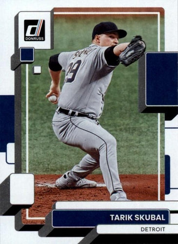 #92 Tarik Skubal - Detroit Tigers - 2022 Donruss Baseball
