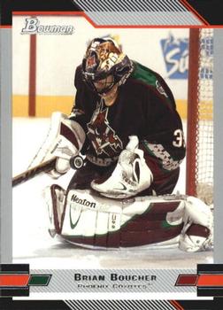 #92 Brian Boucher - Phoenix Coyotes - 2003-04 Bowman Draft Picks and Prospects Hockey