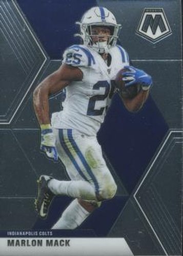#92 Marlon Mack - Indianapolis Colts - 2020 Panini Mosaic Football