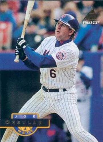 #92 Joe Orsulak - New York Mets - 1994 Pinnacle Baseball