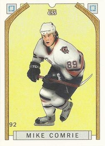 #92b Mike Comrie - Edmonton Oilers - 2003-04 Topps C55 Hockey