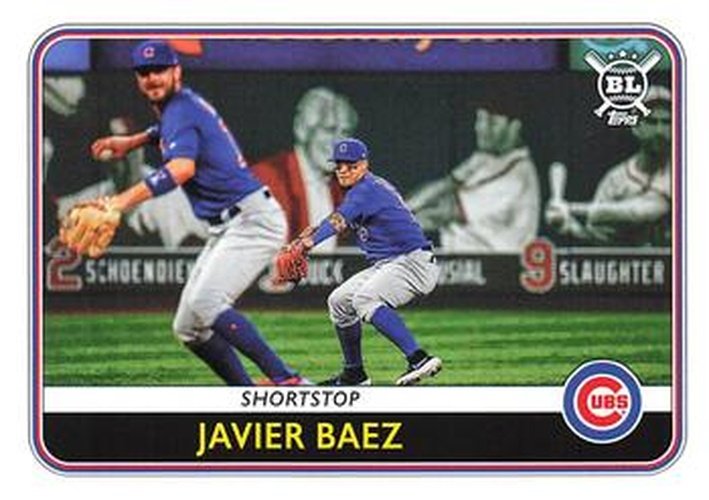 #93 Javier Baez - Chicago Cubs - 2020 Topps Big League Baseball