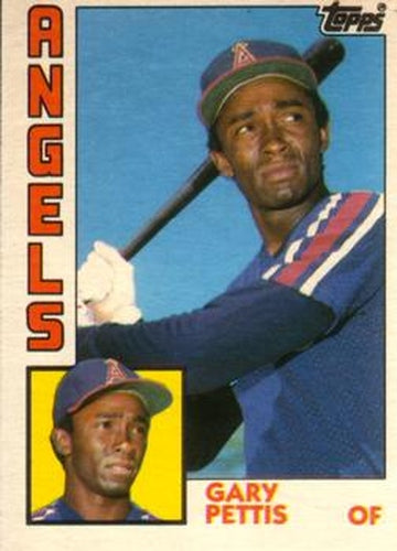 #93T Gary Pettis - California Angels - 1984 Topps Traded Baseball
