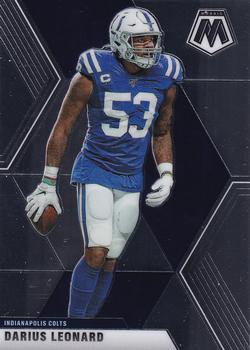 #93 Darius Leonard - Indianapolis Colts - 2020 Panini Mosaic Football