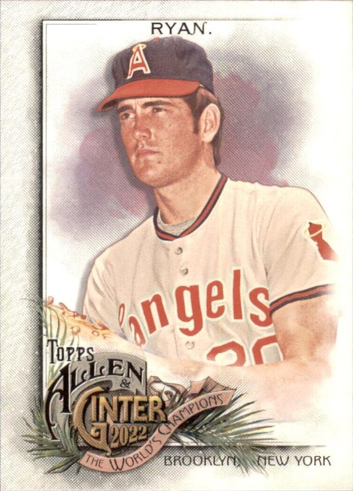 #93 Nolan Ryan - California Angels - 2022 Topps Allen & Ginter Baseball