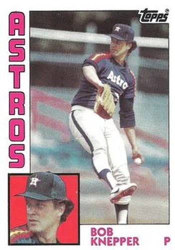 #93 Bob Knepper - Houston Astros - 1984 Topps Baseball