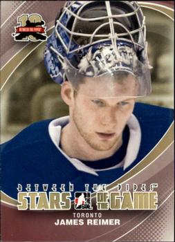 #93 James Reimer - Toronto Maple Leafs - 2011-12 In The Game Between The Pipes Hockey