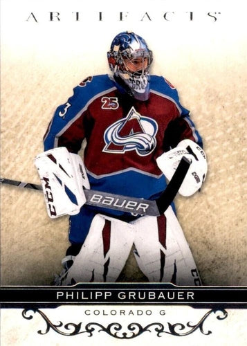 #93 Philipp Grubauer - Colorado Avalanche - 2021-22 Upper Deck Artifacts Hockey