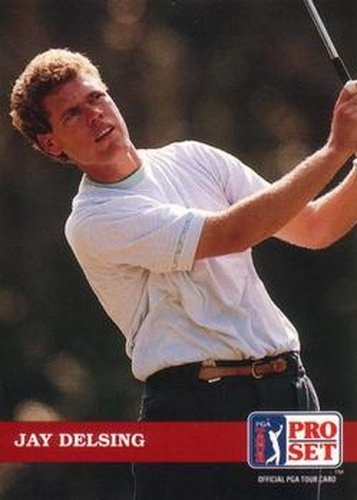 #93 Jay Delsing - 1992 Pro Set PGA Tour Golf