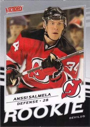 #343 Anssi Salmela - New Jersey Devils - 2008-09 Upper Deck Victory Hockey