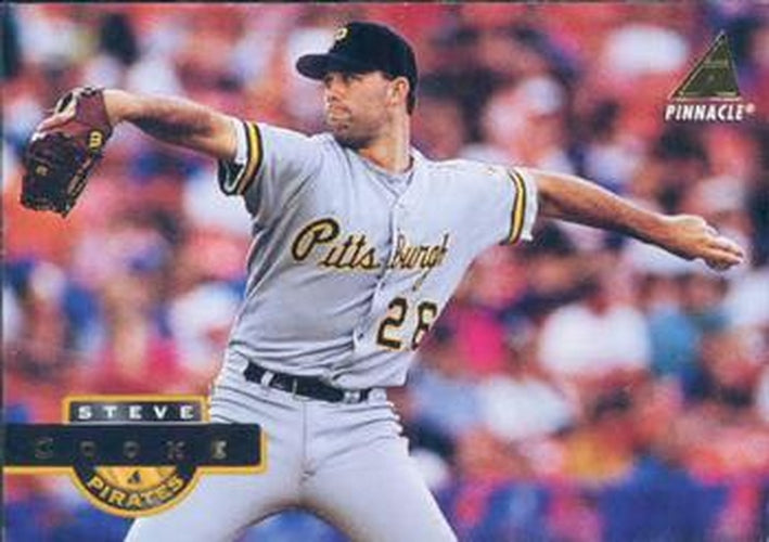 #93 Steve Cooke - Pittsburgh Pirates - 1994 Pinnacle Baseball