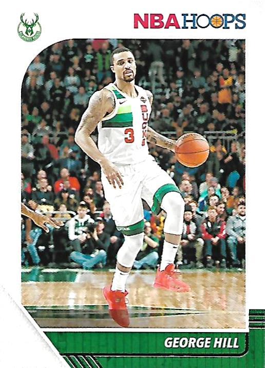 #93 George Hill - Milwaukee Bucks - 2019-20 Hoops Basketball