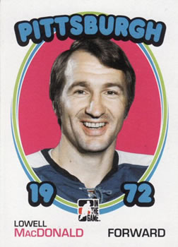 #93 Lowell MacDonald - Pittsburgh Penguins - 2009-10 In The Game 1972 The Year In Hockey