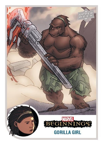 #93 Gorilla Girl - 2022 Upper Deck Marvel Beginnings