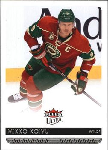 #93 Mikko Koivu - Minnesota Wild - 2014-15 Ultra Hockey