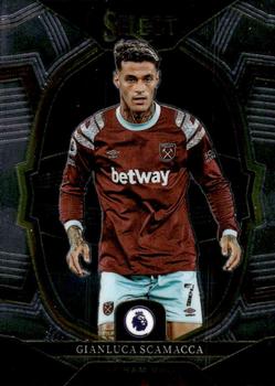 #93 Gianluca Scamacca - West Ham United - 2022-23 Panini Select Premier League Soccer