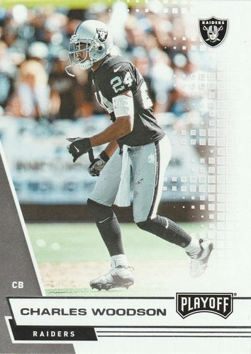 #93 Charles Woodson - Oakland Raiders - 2020 Panini Playoff Football
