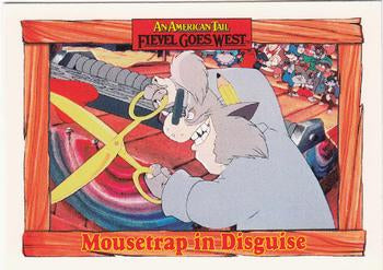 #93 Mousetrap in Disguise - 1991 Impel An American Tail: Fievel Goes West