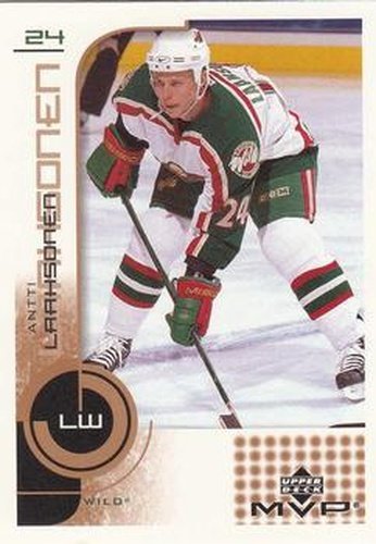 #93 Antti Laaksonen - Minnesota Wild - 2002-03 Upper Deck MVP Hockey