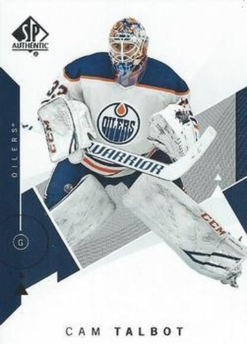 #93 Cam Talbot - Edmonton Oilers - 2018-19 SP Authentic Hockey