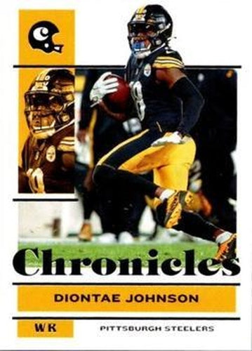 #93 Diontae Johnson - Pittsburgh Steelers - 2021 Panini Chronicles Football